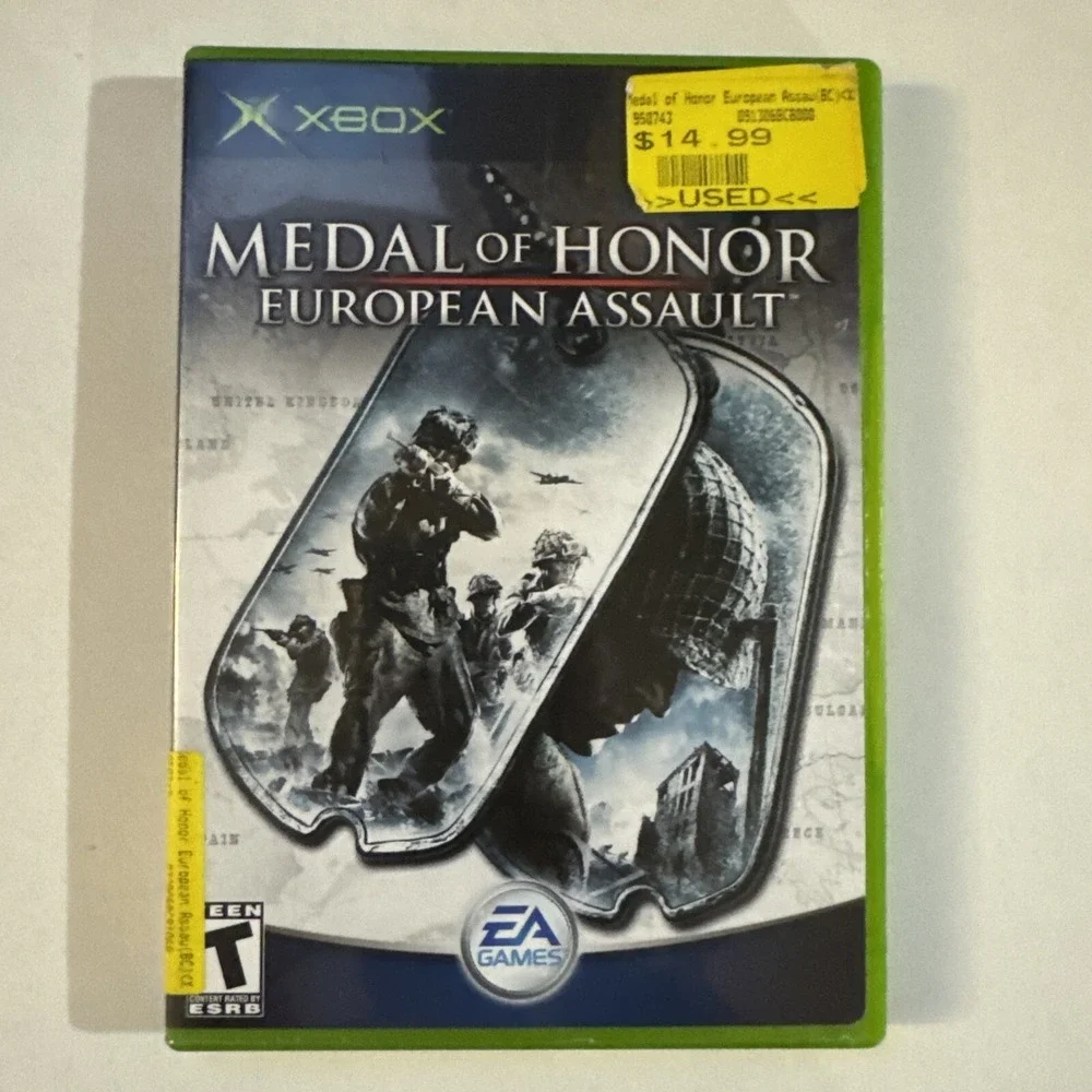 TESTED Medal of Honor: European Assault (Microsoft Xbox, 2005) CIB COMPLETE